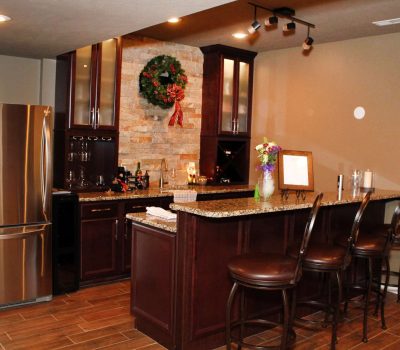 Wet bar installation services in Kansas City, Dave Dinkel, RoyalCraftsmen.com, Repair and Installation