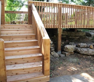 Exterior Stairs, Railing Repairs, Design & Installation