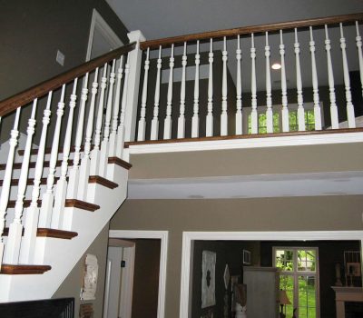 Staircase repair services in Kansas City, Dave Dinkel, RoyalCraftsmen.com, Repair and Installation